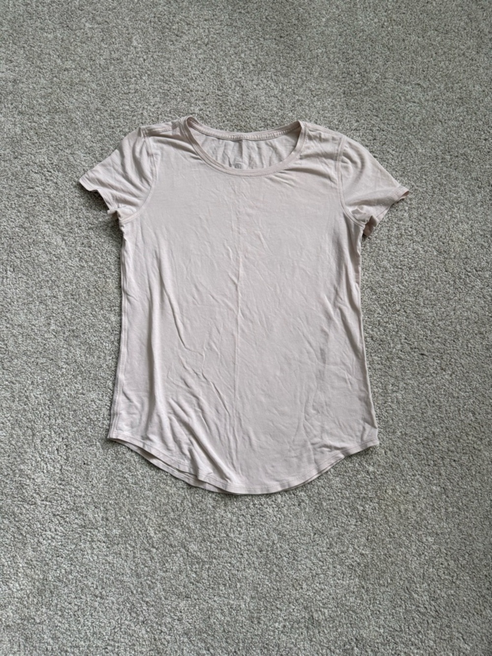 lululemon Love Crewneck T-Shirt, Pale Pink, size 6